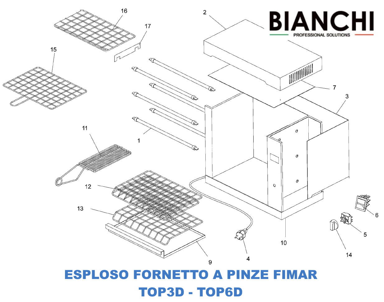 Esploso ricambi per <a class=